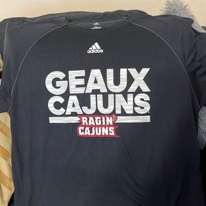 UL Ragin’ Cajuns  Adidas T-shirt.